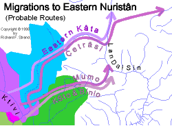 Migrations to Eastern Nuristan